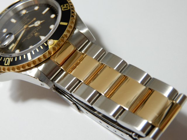 ロレックス サブマリーナ・デイト コンビ 黒 Ref.16613 U番 - 腕時計 