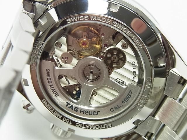 タグ・ホイヤー カレラ・クロノ Cal.1887 シルバー ブレス 正規