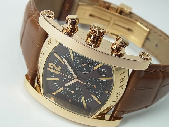 ブルガリ アショーマ・クロノグラフ 48MM 18KPG 99本限定 - 腕時計専門 