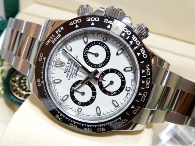 ロレックス 新型デイトナ 116500LN ホワイト - 腕時計専門店THE