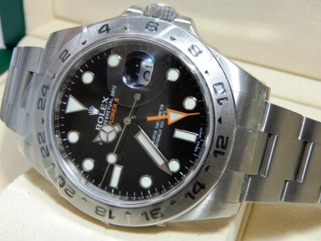 自動巻き時計 エクスプローラーII タイプ Amazon.co.jp: パガ－ニデザイン メンズ腕時計 高性能 GMT