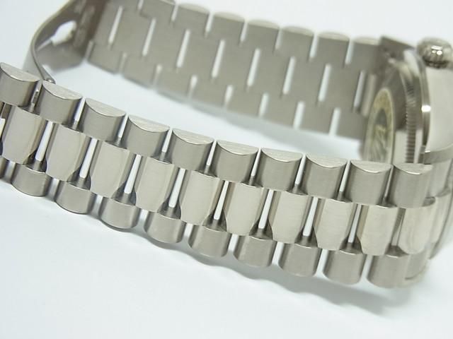 ロレックス デイデイト 18KWG シルバー文字盤 18239 A番 - 腕時計専門