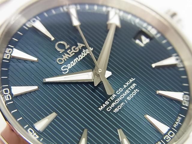 【美品】OMEGA 自動巻き アクアテラ マスターコーアクシャル 新品)OMEGA オメガ シーマスター アクアテラ 150M マスター
