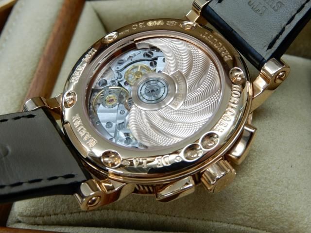 マリー 中古)BREGUET ブレゲ マリーン II クロノグラフ 5827BR/Z2/5ZU