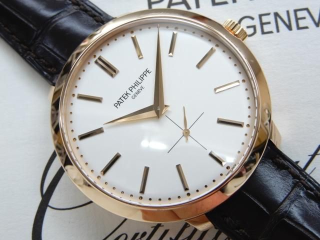 パテック・フィリップ カラトラバ ローズゴールド 5123R-001 - 腕時計