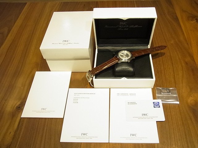 IWC スピットファイヤー・マーク16 シルバー 革ベルト/ Dバックル仕様 - 腕時計専門店THE-TICKEN(ティッケン) オンラインショップ