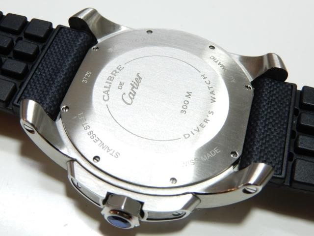 カルティエ カリブル ドゥ カルティエ ダイバー ブルー WSCA0010