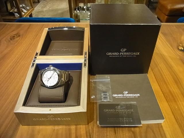 ジラール・ペルゴ ロレアート 41MM ホワイト 225本限定 国内正規品