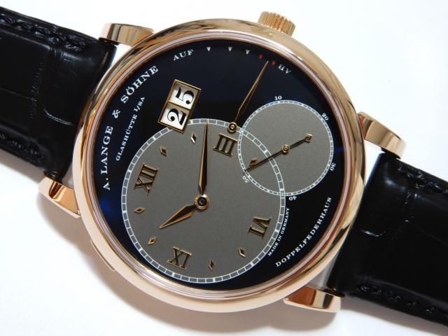 ランゲ＆ゾーネ グランド・ランゲ1 18Kローズゴールド ブラック