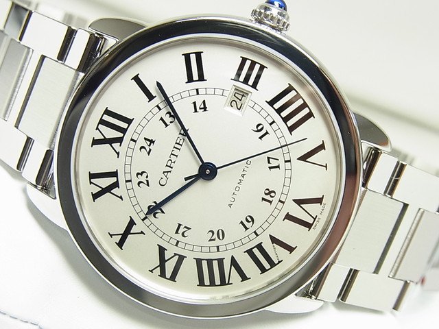 カルティエ ロンドソロ・XL SS ブレス仕様 W6701011 - 腕時計専門店THE