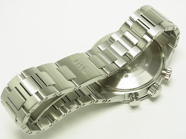 IWC アクアタイマー・クロノ SS ブレス IW371928 生産終了 - 腕時計