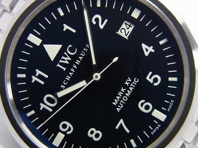 IWC マーク15 ブラック ブレス仕様 IW325307 正規品 - 腕時計専門店THE 