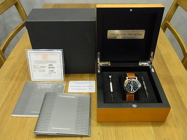 パネライ ルミノール・GMT 40MM PAM00244 O番 正規品 - 腕時計専門店THE-TICKEN(ティッケン) オンラインショップ