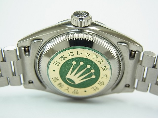 ロレックス デイトジャスト レディース 18KWG 69179 シルバー - 腕時計 