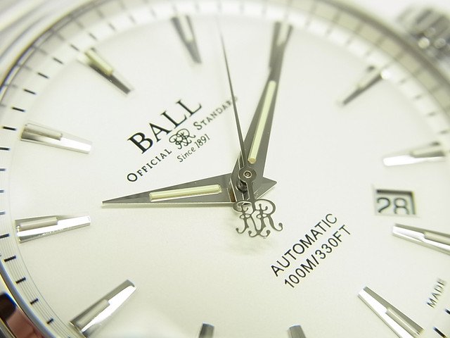 ボールウォッチ ストークマン・ヴィクトリー ホワイト文字盤 - 腕時計 