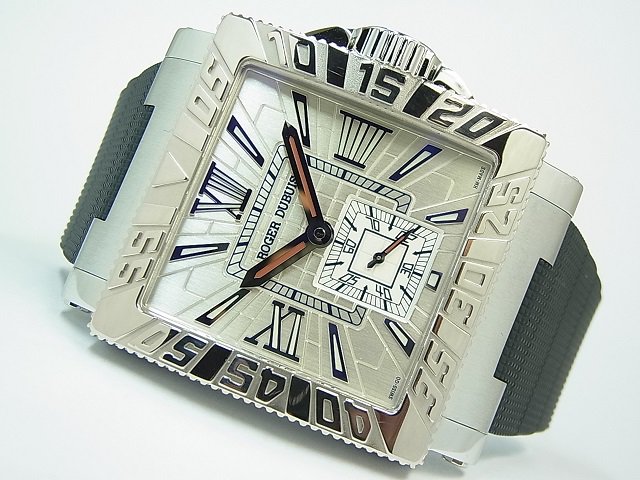 ロジェ・デュブイ アクアマーレ 41MM SS&WG シルバー 正規品 - 腕時計 