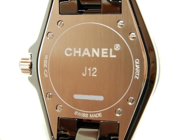 シャネル J12 ブラックセラミック 33mm H0682 - 腕時計専門