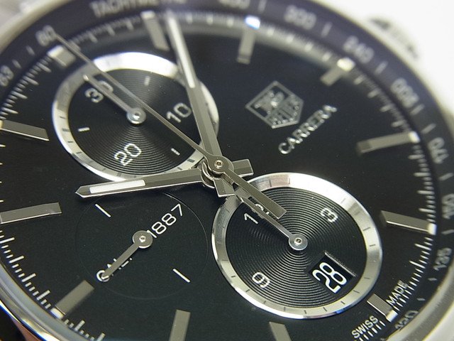 タグ・ホイヤー カレラ・クロノ キャリバー1887 ブラック ブレス - 腕時計専門店THE-TICKEN(ティッケン) オンラインショップ