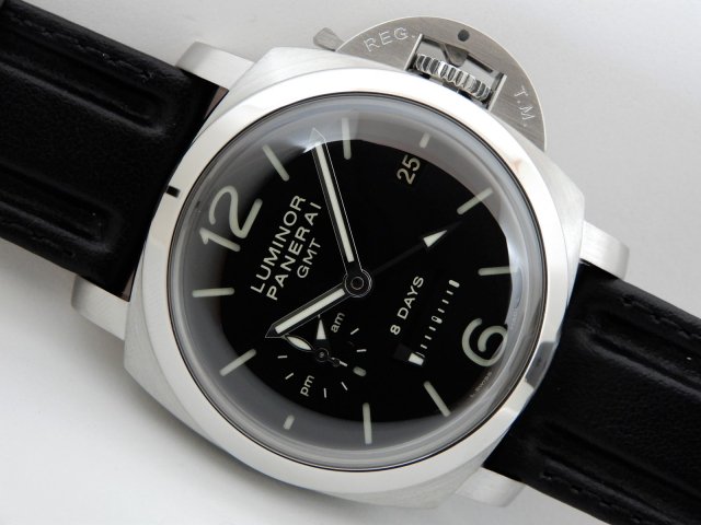 パネライ ルミノール1950・8DAY'S・GMT PAM00233 O番 - 腕時計専門店 