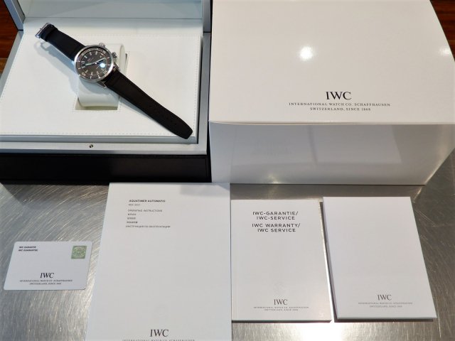 IWC ヴィンテージアクアタイマー IW323101 - 腕時計専門店THE-TICKEN ...