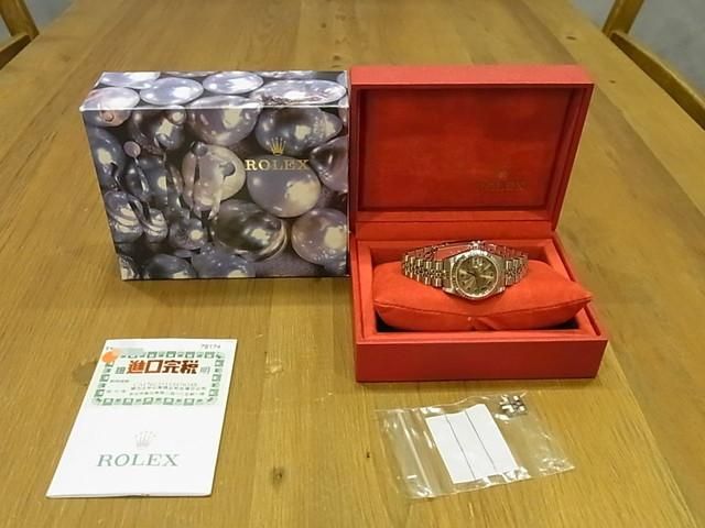 ロレックス レディース・デイトジャスト 79174 ピンクローマ Y番
