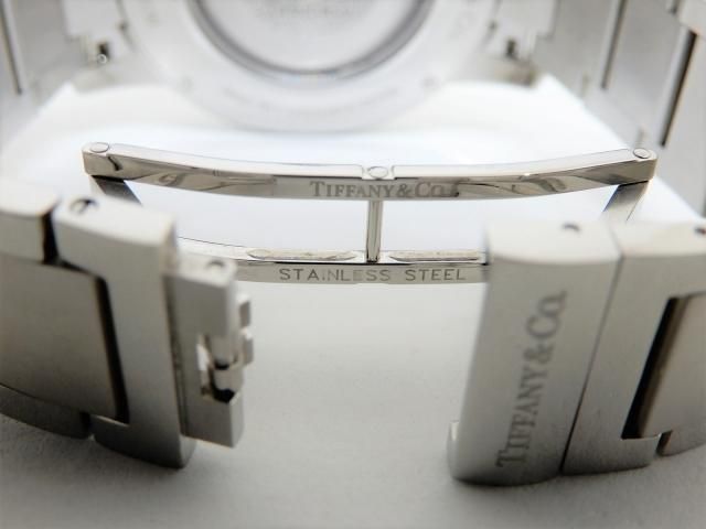 TIFFANY & Co. ティファニー シルバー ストライプ ドーム ティファニー アトラスドーム 42MM シルバー - 腕時計専門店THE