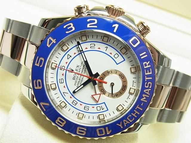 ロレックス ヨットマスターII ERGコンビ 116681 2017年購入