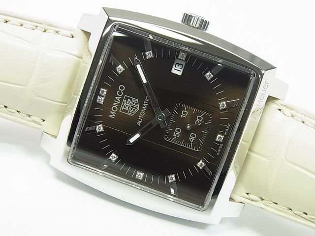 タグ・ホイヤー モナコ・パイソン ブラウン 革ベルト - 腕時計専門店 ...