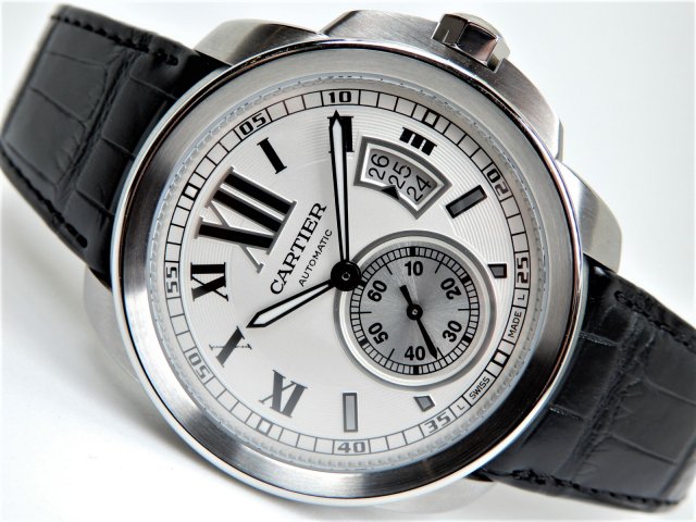 カルティエ カリブル ドゥ カルティエ シルバー W7100037 - 腕時計専門 
