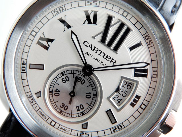 カルティエ カリブル ドゥ カルティエ シルバー W7100037 - 腕時計専門 