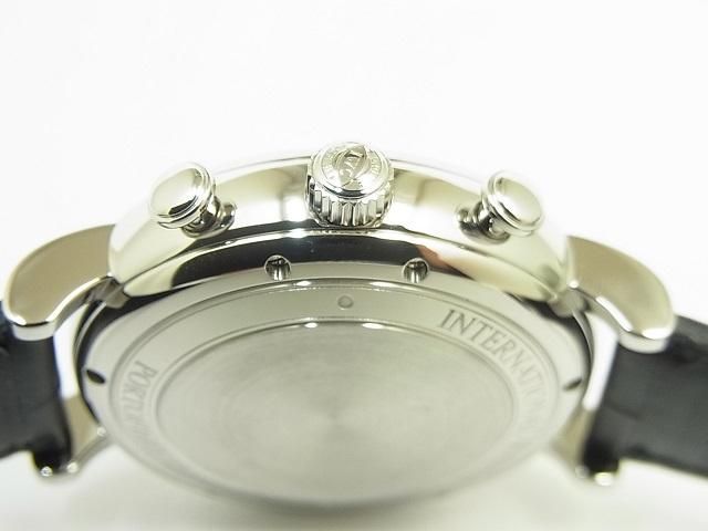 IWC ポートフィノ・クロノ ブラック 革ベルト IW391002 - 腕時計