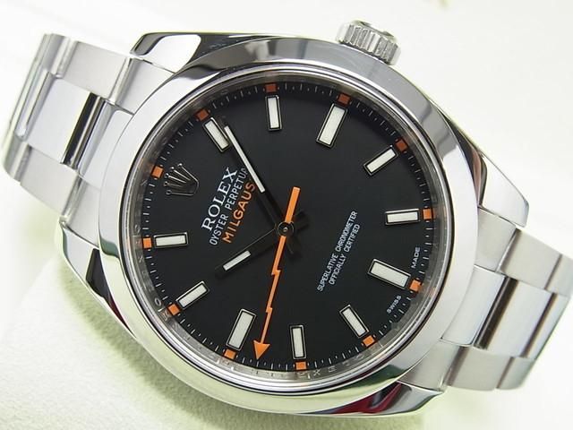 ロレックス ミルガウス 黒 116400 スポーツモデル ロレックス ミルガウス Ref.116400 - MILGAUSS Ref.116400