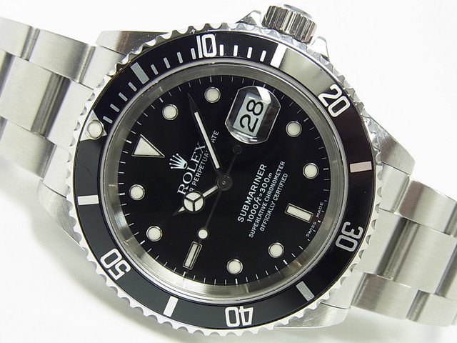 ロレックス サブマリーナ・デイト Ref.16610 P番 - 腕時計専門店THE ...