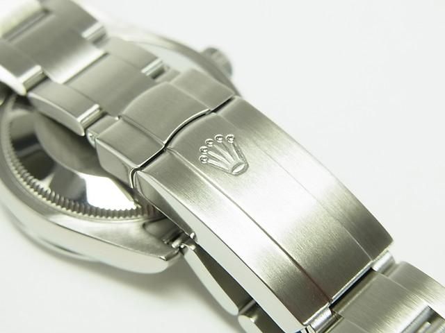 ロレックス オイスターパーペチュアル31 黒×ピンク3・6・9