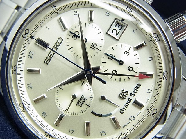 グランドセイコー スプリングドライブ・クロノ シルバー SBGC001 - 腕時計専門店THE-TICKEN(ティッケン) オンラインショップ