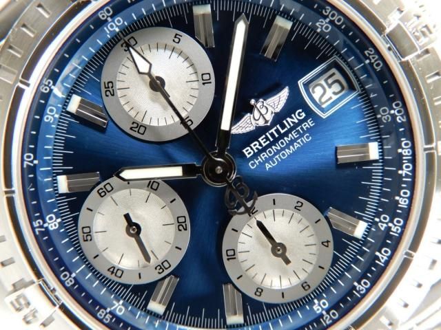 ブライトリング クロノマット2000 ブルー×シルバー 正規品 ブライトリング クロノマット2000 ブルー×シルバー 正規品
