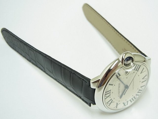 カルティエ バロンブルー LMサイズ SS＆レザー W69016Z4 - 腕時計専門 ...