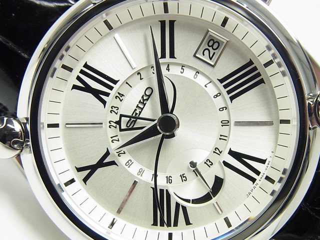 セイコー ガランテ・GMT＆パワーリザーブ シルバー SBLA035 - 腕時計専門店THE-TICKEN(ティッケン) オンラインショップ