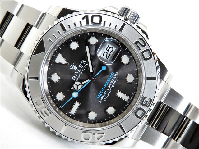 ロレックス ヨットマスター40 ダークロジウム 116622 未使用品 - 腕時計専門店THE-TICKEN(ティッケン) オンラインショップ