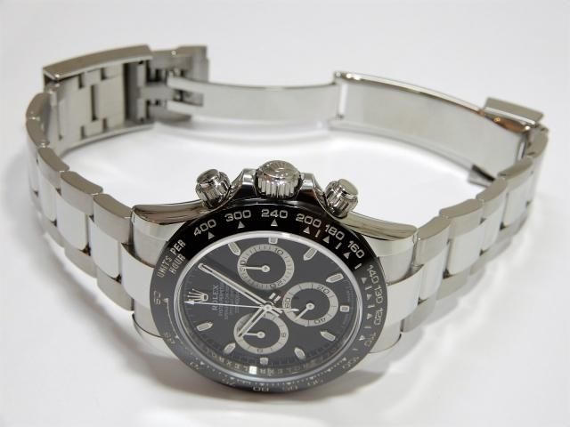 ロレックス デイトナ ステンレス 116500LN 黒文字盤 - 腕時計