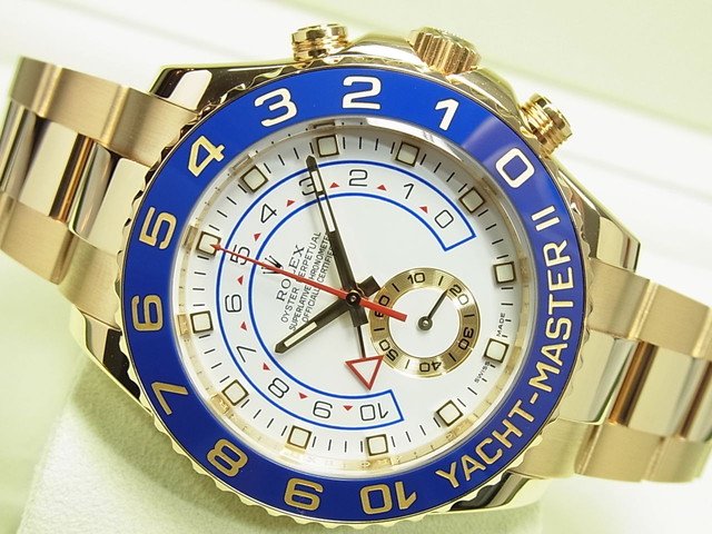 ロレックス ヨットマスターII 18KYG Ref.116688 Z番 正規品 - 腕時計 