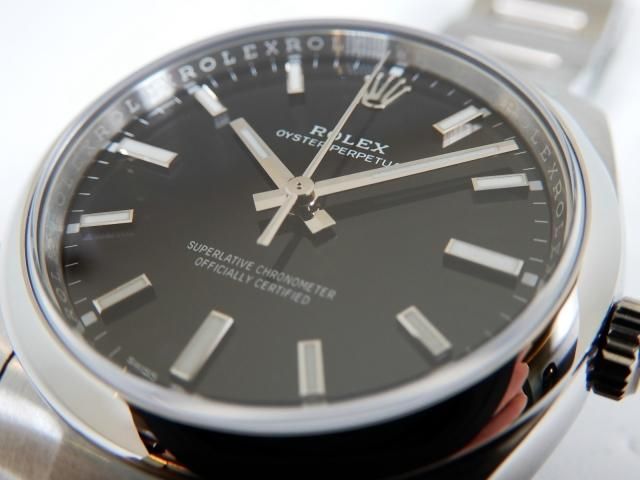 ロレックス オイスターパーペチュアル 34MM ブラック 114200 未