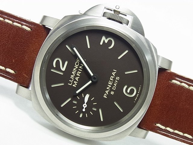 パネライ ルミノール・マリーナ 8デイズ チタニオ PAM00564 正規品 - 腕時計専門店THE-TICKEN(ティッケン) オンラインショップ