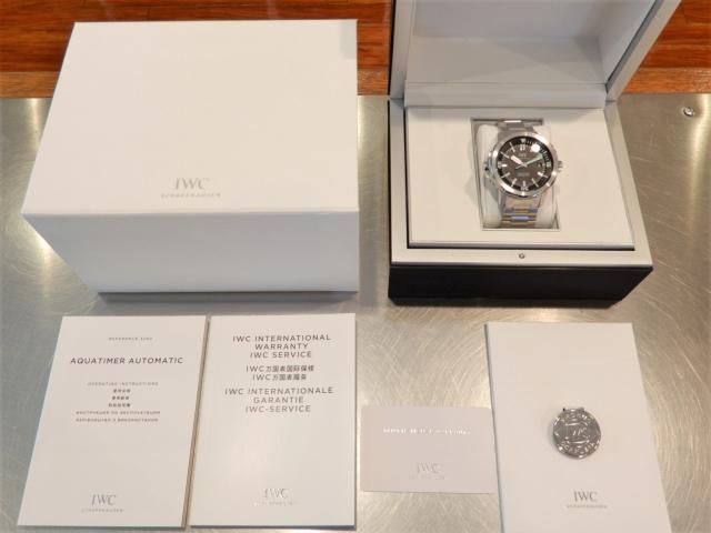 IWC アクアタイマー・オートマティック 正規品 ラバーベルト付 IWC アクアタイマー・オートマティック 正規品 ラバーベルト付