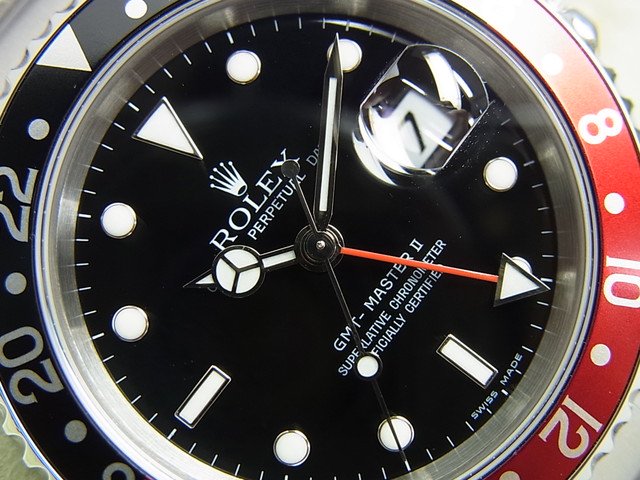ROLEX GMT-MASTER II Ref.16710 Z番 黒赤ベゼル