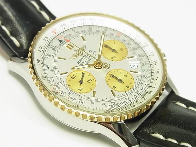 ブライトリング ナビタイマー・コンビ 革 D232G34WBA 正規品