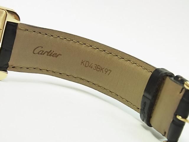 カルティエ タンクアメリカン・LM 18KYG 自動巻 Ref.W2603156