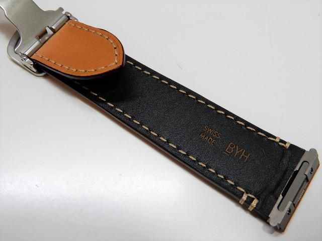 美品　カルティエ　サントスドゥカルティエ LM　　ベルト　20mm compass1604669359.jpg