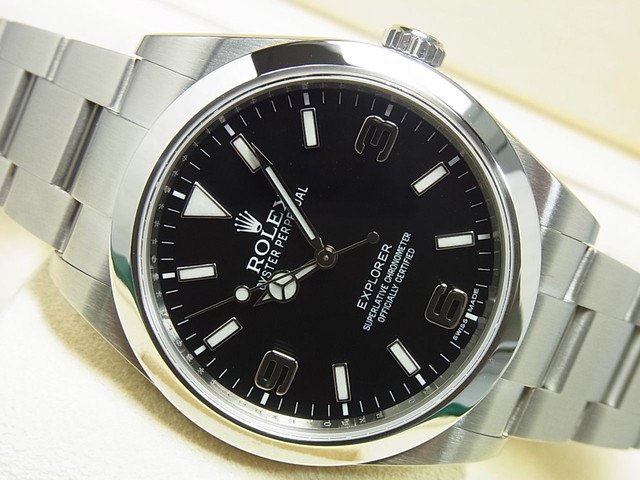 ロレックス エクスプローラーI Ref.214270 G番 国内正規品 - 腕時計 ...