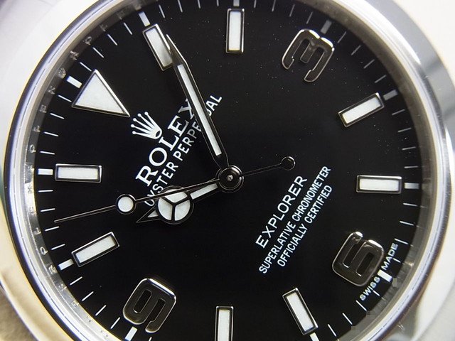 ロレックス エクスプローラーI Ref.214270 G番 国内正規品 - 腕時計 